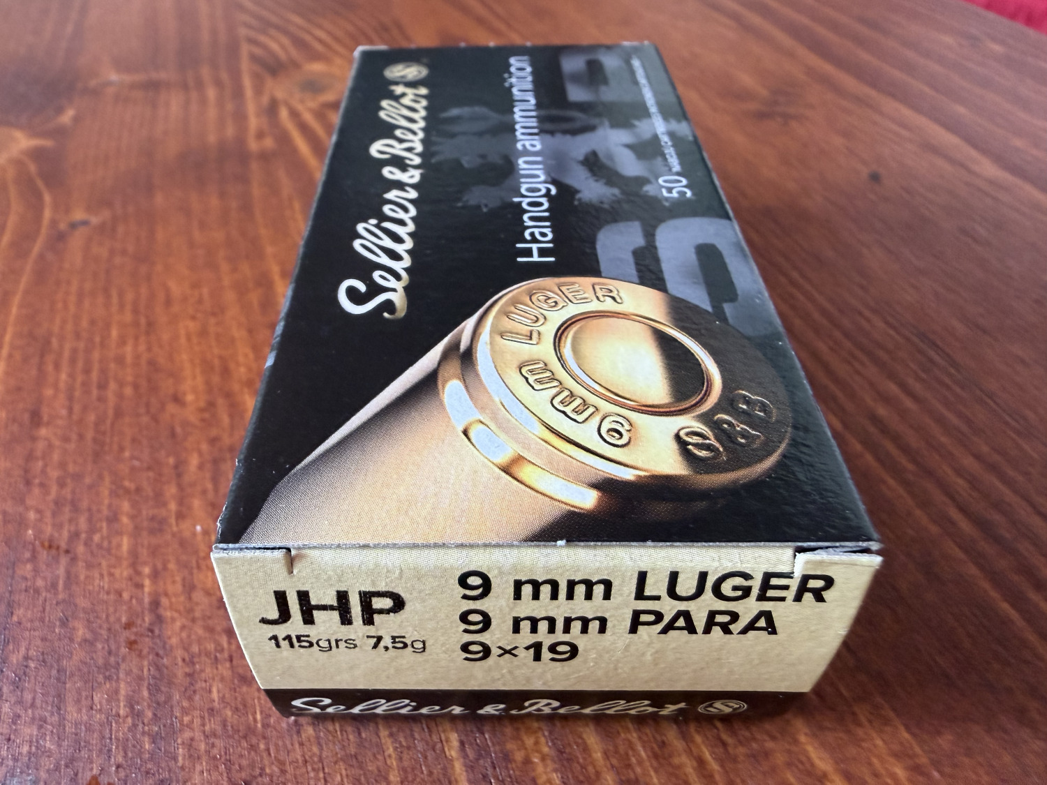 9mm Luger JHP 115grs 7,5gr